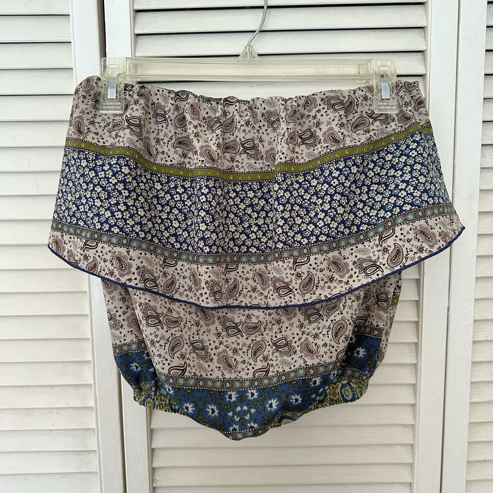 Boho tube top